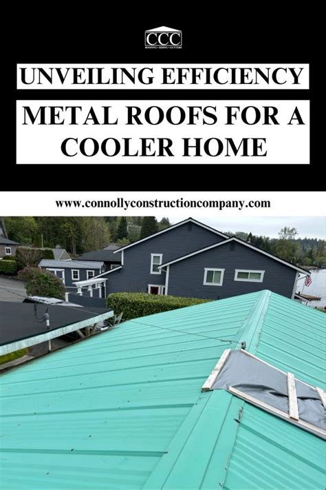 does a metal roof keep your house cooler|metal roof cooler.